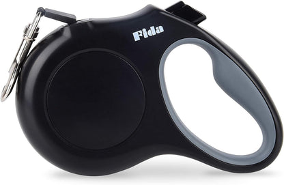 Retractable Dog Leash, 16 Ft Dog Walking Leash for Small Dogs up to 26 Lbs, 360° Tangle Free, Black